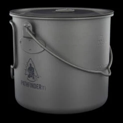 Pathfinder Titanium Bush Pot 1,100ml -Outdoor Store 31b 8 99747.1624536876