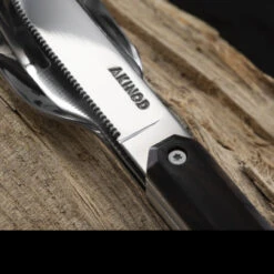 Akinod 12H34 Magnetic Cutlery Set Ebony -Outdoor Store AKI01M00004 56178.1616595308