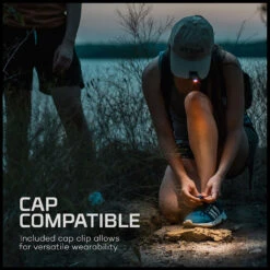 Nebo Mycro 400 Headlamp & Cap Light -Outdoor Store DALE NB7003det3 82897.1636377184