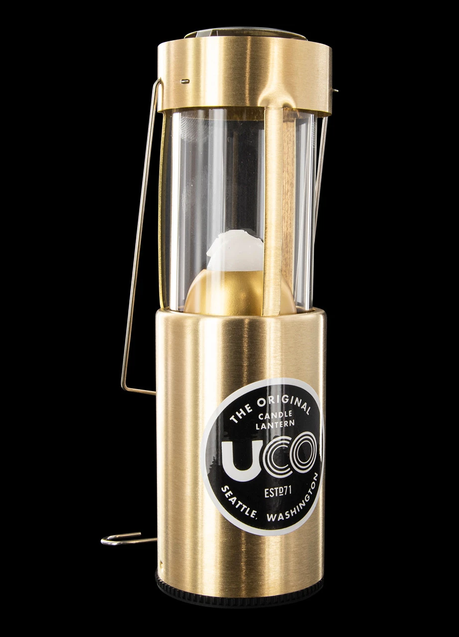 UCO Candle Lantern Brass 2 UCO Candle Lantern Brass