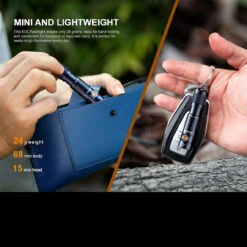 Fenix E05R Rechargeable Keychain Torch -Outdoor Store E05Rdet2 34631.1631703491