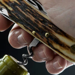 Fox Multipurpose Pocket Knife Stag 7 -Outdoor Store FOX 2267 SCE 28682.1678276057