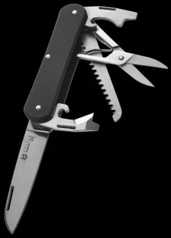 Fox Vulpis 5 Carbon Fibre Penknife -Outdoor Store FOX FX VP130 SF5CF 51357.1688656809