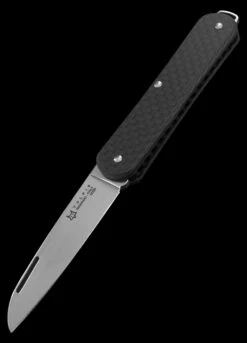 Fox Vulpis 1 Carbon Fibre Penknife -Outdoor Store FOX FX VP130CF 99093.1686577597