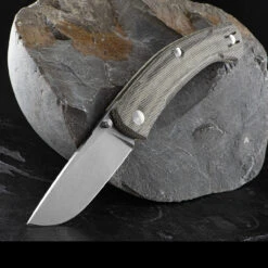 Giant Mouse ACE Iona V2 Micarta Folding Knife -Outdoor Store GM IONAV2 GRN.4 70552.1694013881.1280.1280 17048.1694174761