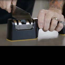 Work Sharp Pull Through Kitchen Sharpener -Outdoor Store K09DX296det5 94315.1651753805