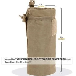 Maxpedition Mini Rollypoly Dump Pouch -Outdoor Store MAXP 207det7 07714.1674821984