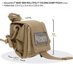 Maxpedition Mini Rollypoly Dump Pouch -Outdoor Store MAXP 207det9 45021.1674821984