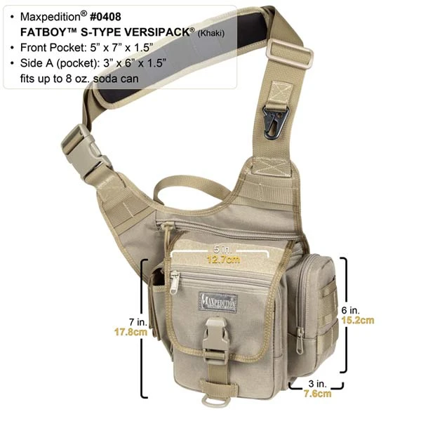 Maxpedition Fatboy Versipack S-Type WAS £84.95 3 Maxpedition Fatboy Versipack S-Type WAS £84.95