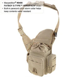 Maxpedition Fatboy Versipack S-Type WAS £84.95 10 Maxpedition Fatboy Versipack S-Type WAS £84.95 -Outdoor Store MAXP 408det 31910.1662130571