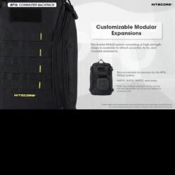 Nitecore BP16 Backpack -Outdoor Store NITECORE BP16det11 70655.1642678725