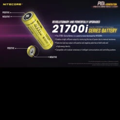 Nitecore 21700 I Series Li-ion Battery 4000mAh NL2140i