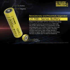Nitecore 21700 Li-ion 15A Battery 5000mAh NL2150HPi -Outdoor Store NITECORE NL2150HPidet1 22081.1608122282