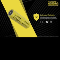 Nitecore 21700 Li-ion 15A Battery 5000mAh NL2150HPi -Outdoor Store NITECORE NL2150HPidet8 08013.1608122282