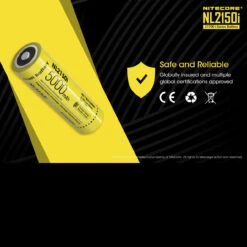 Nitecore 21700 I Series Li-ion Battery 5000mAh NL2150i -Outdoor Store NITECORE NL2150idet1 49580.1608123341