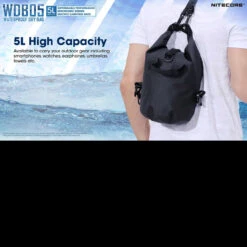 Nitecore Drybag WDB05 10 Nitecore Drybag WDB05 -Outdoor Store NITECORE WDB05det3 18259.1637763975.1280.1280 71392.1637764266