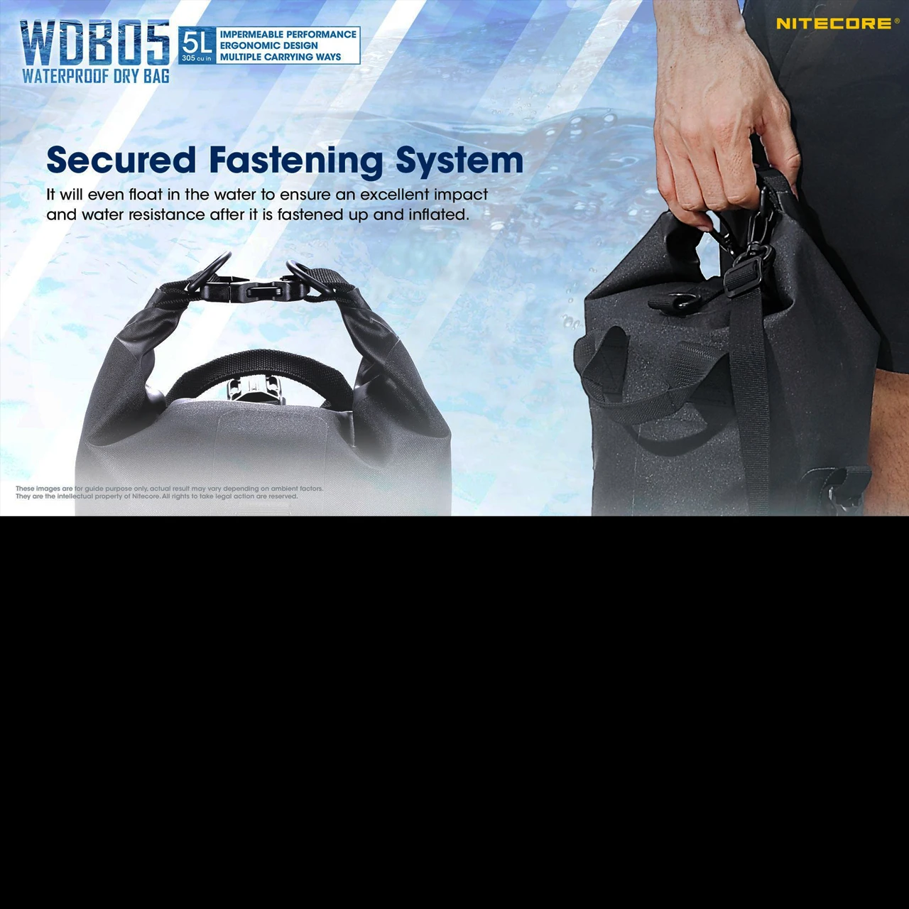 Nitecore Drybag WDB05 4 Nitecore Drybag WDB05 - Image 2