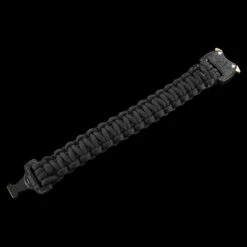 RCP AustriAlpin COBRA Paracord Bracelet Black -Outdoor Store RCP PB BK BLK 801 45017.1665490943