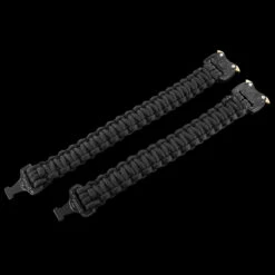 RCP AustriAlpin COBRA Paracord Bracelet Black -Outdoor Store RCP PB BK BLK 802 32995.1665490943