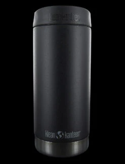 Klean Kanteen TKWide Insulated (355ml) Café Cap -Outdoor Store WIT K12TKWPCC BKdet1 84274.1612456487