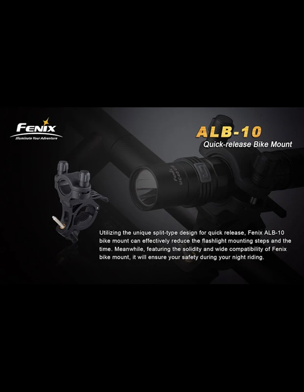 Fenix Bike Mount Quick Release ALB-10 5 Fenix Bike Mount Quick Release ALB-10 - Image 3