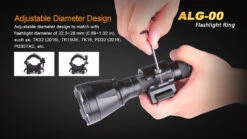 Fenix ALG-00 Quick Release Torch Mount -Outdoor Store fenix alg00det5 12326.1605887015