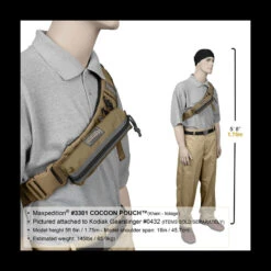 Maxpedition Cocoon Pouch -Outdoor Store maxp 3301det6 73144.1587388698