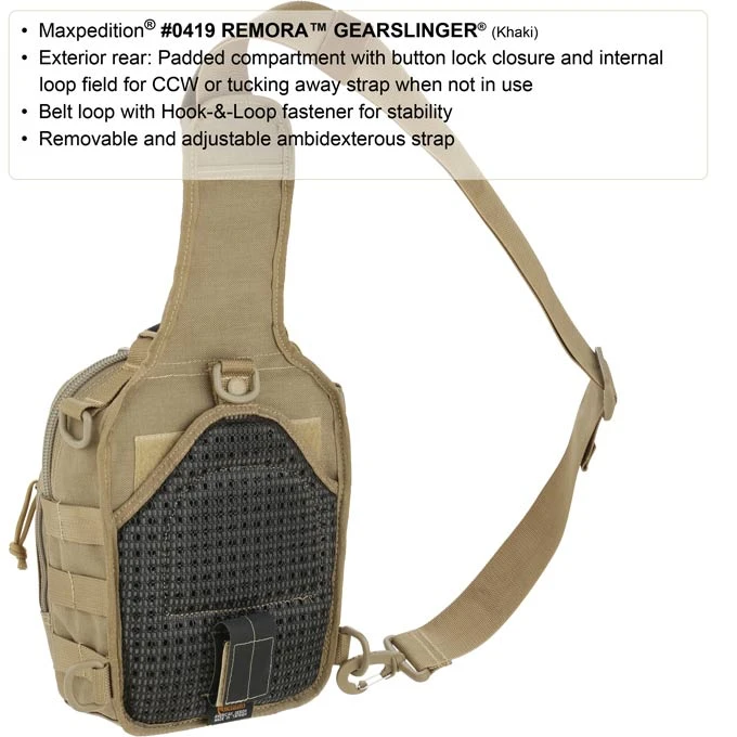Maxpedition Remora Gearslinger 11 Maxpedition Remora Gearslinger - Image 9