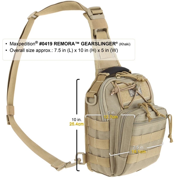 Maxpedition Remora Gearslinger 6 Maxpedition Remora Gearslinger - Image 4