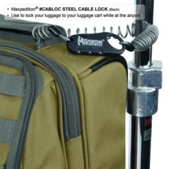 Maxpedition Steel Cable Lock -Outdoor Store maxp cablocdet 47478.1662132452
