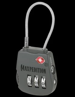 Maxpedition Tactical Luggage Lock 8 Maxpedition Tactical Luggage Lock -Outdoor Store maxp tsalock4det2 77305.1587728139