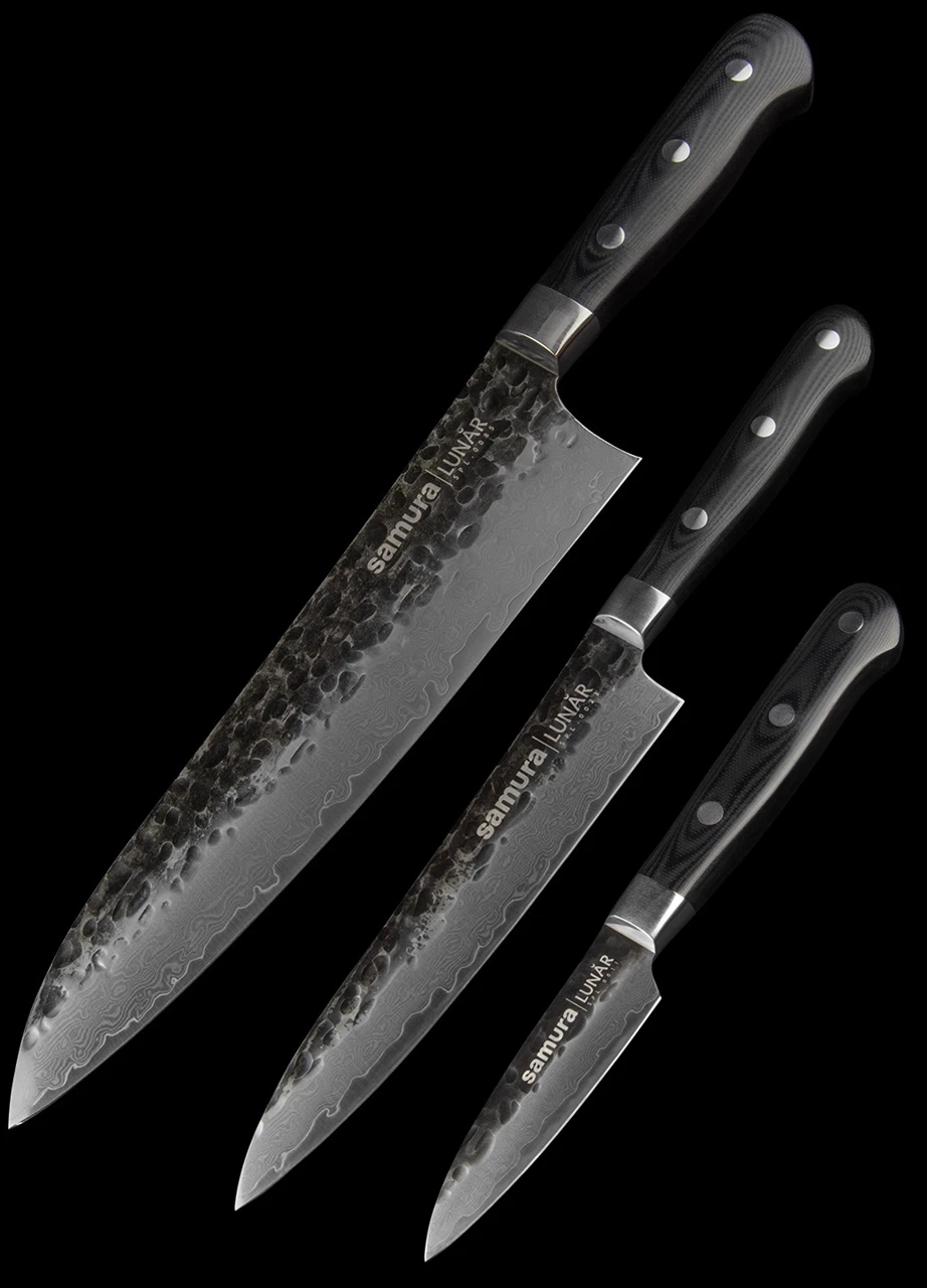 Samura Pro-S Lunar Set Of 3 Kitchen Knives 10 Samura Pro-S Lunar Set Of 3 Kitchen Knives - Image 8