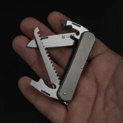 Fox Vulpis 4 Saw Titanium Penknife -Outdoor Store vulpisSAW4TITdet 00760.1686826745